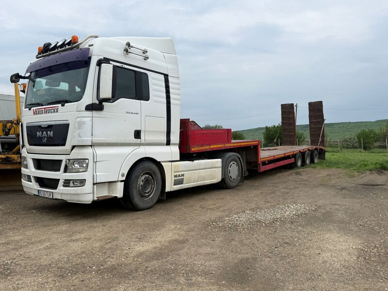 Trailer 3 axe (transport utilaje)